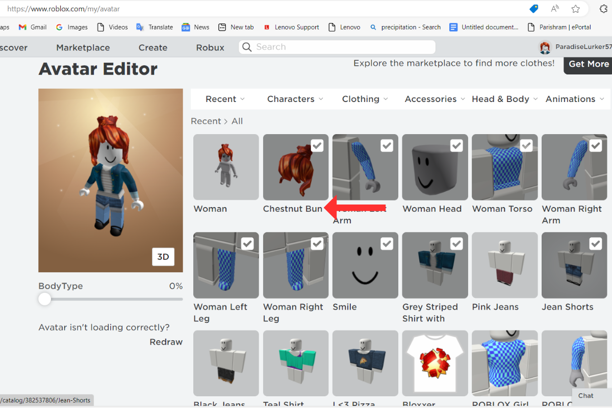 How to Fix The Roblox Error While Updating Worn Items